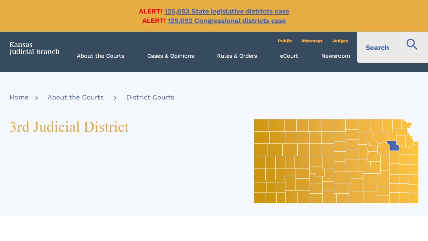 KS Courts - 3rd Judicial District